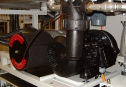 integriertes geblaese