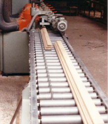 Rollenbahn Anwendung Beispiel